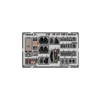 Plastikový model 1/48 F6F-3 Weekend (EDU)