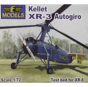 Plastikový model 1/72 Kellet XR3 Autogiro