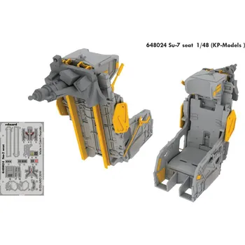 Plastikový model BRASSIN 1/48 Su-7 seat (KPM)