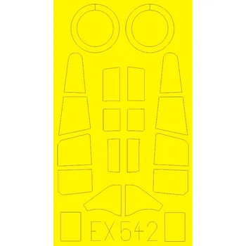 Plastikový model Mask 1/48 P-40C (BRONCO)