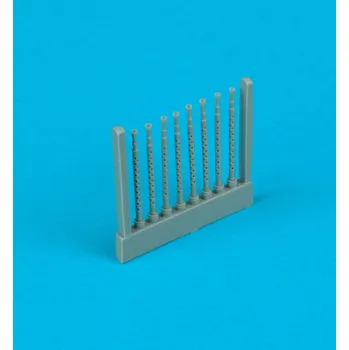 Plastikový model 1/48 Lancaster gun barrels round perforated (TAM)