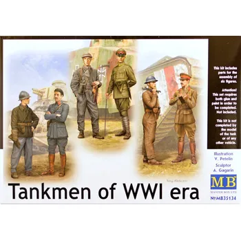 Plastikový model 1/35 Tankmen of WWI era (6 fig.)