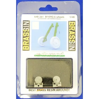Plastikový model BRASSIN 1/48 Bf 109G-6 wheels