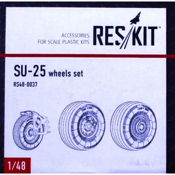 Plastikový model 1/48 Su-25 wheels set (SMER,KP)