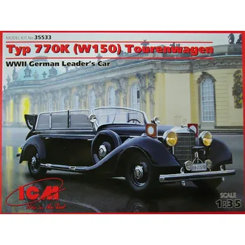 Plastikový model 1/35 Typ 770K (W150) Tourenwagen Germ.Leader's Car