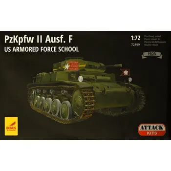 Plastikový model 1/72 PzKpfw II Ausf.F US Armored Force School