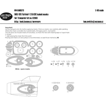 Plastikový model 1/48 Mask MiG-19S Farmer C BASIC (TRUMP 02803)