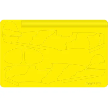 Plastikový model Mask 1/48 Spitfire camo scheme A (EDU)