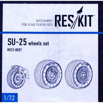 Plastikový model 1/72 Su-25 wheels set (ZVE,REV)