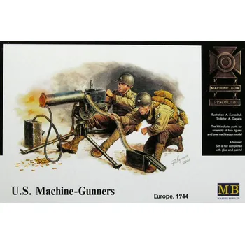 Plastikový model 1/35 U.S. Machine-Gunners (Europe, 1944)