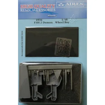Plastikový model 1/48 F3H-2 Demon wheel bay (HOBBYB)