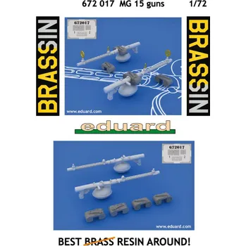 Plastikový model BRASSIN 1/72 MG 15 guns