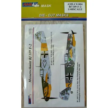 Plastikový model 1/48 Masks Bf 109 F-2 (incl. decals)