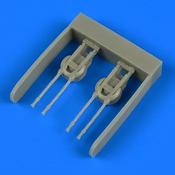 Plastikový model Quickboost 1/48 Defiant Mk.I gun barrels (AIRFIX)