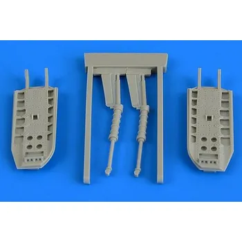 Plastikový model Aires 1/48 MiG-31 Foxhound speed brakes