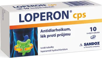 Lék na průjem Loperon 2 mg