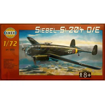 Plastikový model 1/72 Siebel Si-204 D/E (2x Luftwaffe)
