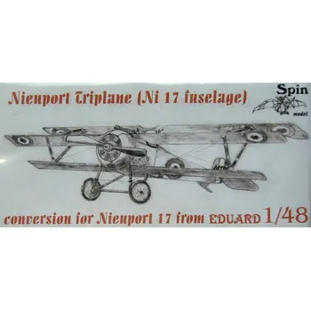 Plastikový model 1/48 Nieuport Triplane (Ni-17) Conv.set (EDUARD)