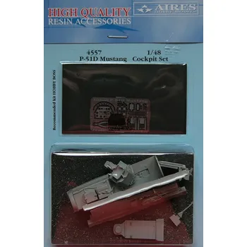 Plastikový model 1/48 P-51D Mustang cockpit set (HOBBYB)