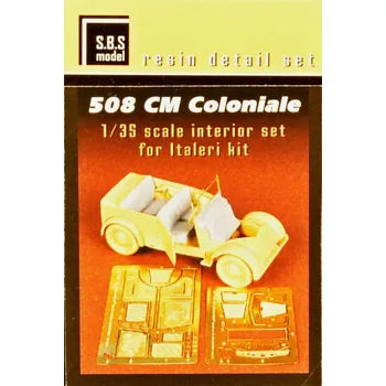 Plastikový model 1/35 508 CM Coloniale - interior set (ITAL)