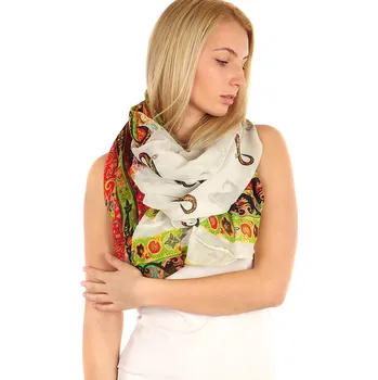 Šátek Glara Kruhový dámský šátek s originálním vzorem 206775