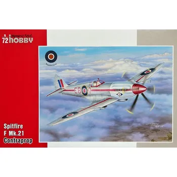 Plastikový model 1/72 Spitfire F Mk.21 Contraprop (3x camo)