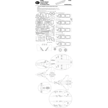 Plastikový model 1/48 Mask Su-33 EXPERT (KINETIC K48062)