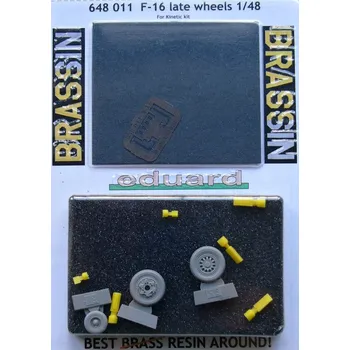 Plastikový model BRASSIN 1/48 F-16 late wheels (KIN)