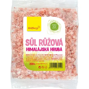 Koření Wolfberry Himalájská sůl růžová hrubá 250 g
