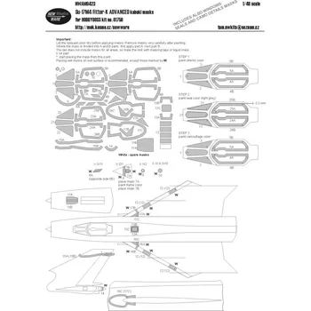 Plastikový model 1/48 Mask Su-17M4 Fitter-K ADVANCED (HOBBYB 81758)