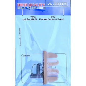 Plastikový model 1/72 Spitfire Mk.IX control surfaces - late (EDU)