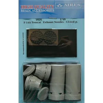 Plastikový model 1/48 F-14A Tomcat exhaust nozzzle - closed (ACAD)