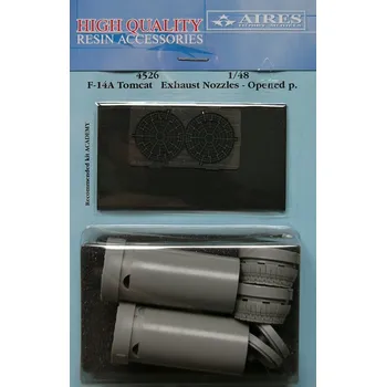 Plastikový model 1/48 F-14A Tomcat exhaust nozzle - opened (ACAD)