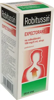 Lék na kašel, rýmu a nachlazení Robitussin Expectorans 100 ml