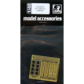 Plastikový model 1/48 KV-1 grills (TAM)