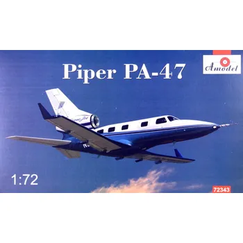 Plastikový model 1/72 Piper PA-47 (1x camo)