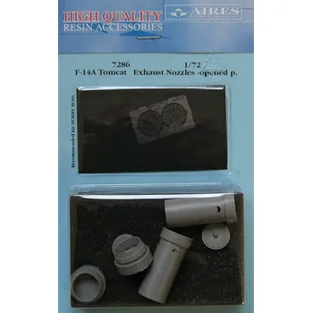 Plastikový model 1/72 F-14A Tomcat exh.nozzles - opened (HOBBYB)