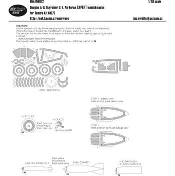 Plastikový model 1/48 Mask Douglas A-1J Skyraider EXPERT (TAM)