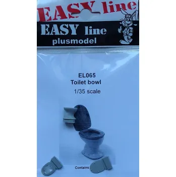 Plastikový model 1/35 Toilet bowl (resin set) EASY LINE