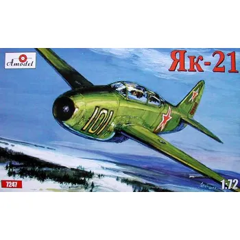 Plastikový model 1/72 Yak-21