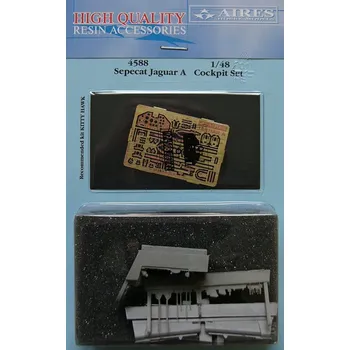 Plastikový model 1/48 Sepecat Jaguar A cockpit set (KITTY H.)