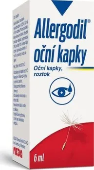 Léky na uši a oči Allergodil opht. gtt. sol.1x6 ml