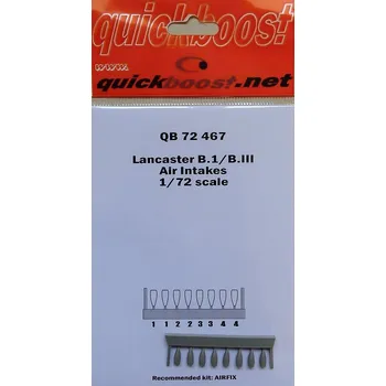 Plastikový model 1/72 Lancaster B.1/B.III air intakes (AIRF)