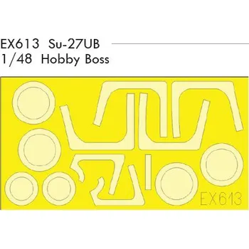 Plastikový model Mask 1/48 Su-27UB (HOBBYB)