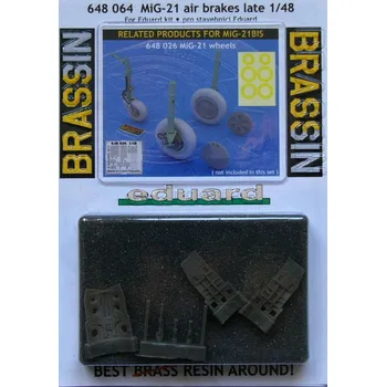 Plastikový model BRASSIN 1/48 MiG-21 late airbrakes (EDU)