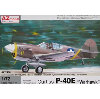 Plastikový model 1/72 Curtiss P-40E Warhawk 'Over USA'