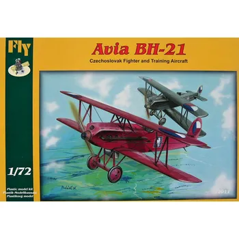 Plastikový model 1/72 Avia BH-21 (Czechoslovak Fighter & Trainer)