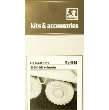 Plastikový model 1/48 BTR-60 wheels (Mikro-Mir)