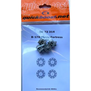 Plastikový model 1/72 B-17G flying fortress engines (REV)