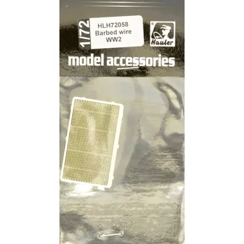 Plastikový model 1/72 Barbed wire WWII (PE set)